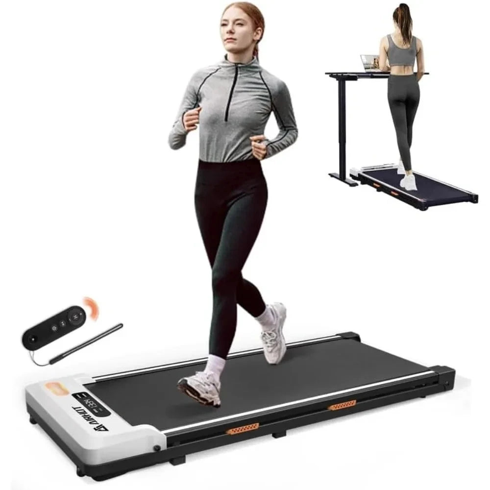 Fitness Equipment Under Desk Treadmill Bieżnie Walking Pad 2 in 1 for Walking and Jogging